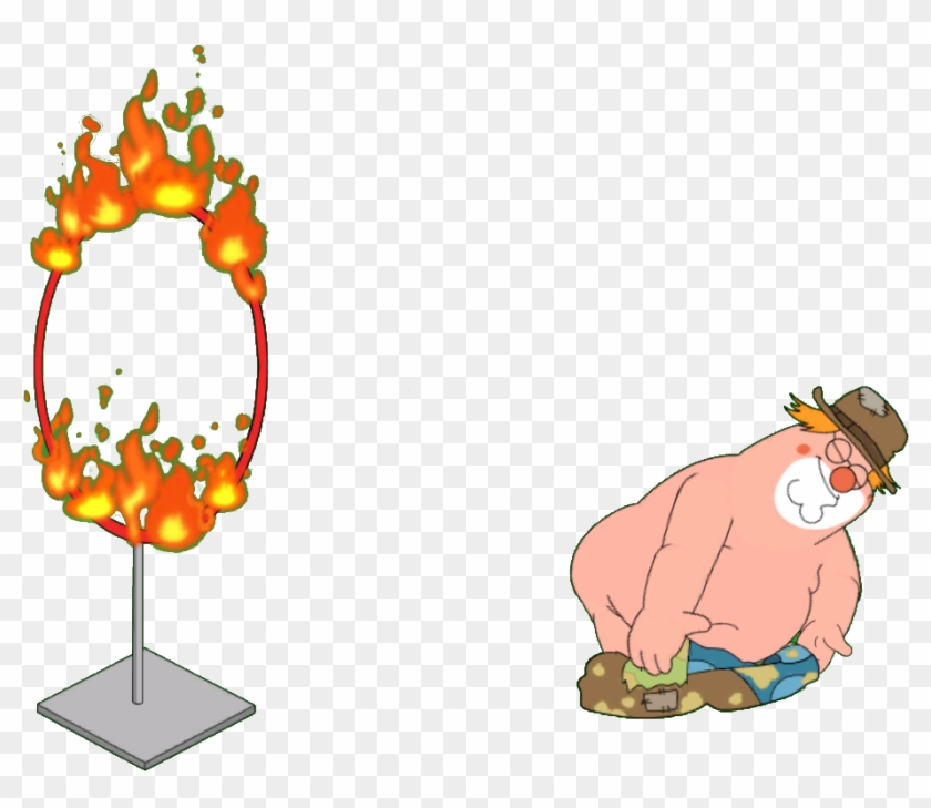 Peed Pants Ring Of Fire - Cartoon #899213
