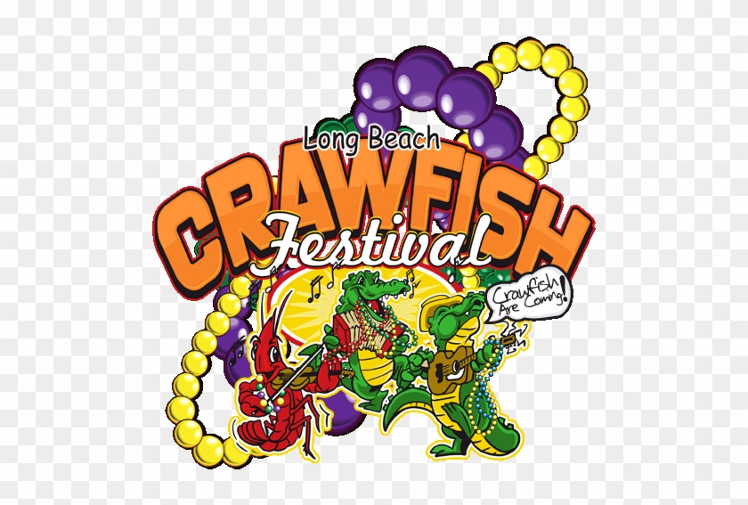 Shrimp Clipart Louisiana Bayou - Long Beach Crawfish Festival 2017 #899267