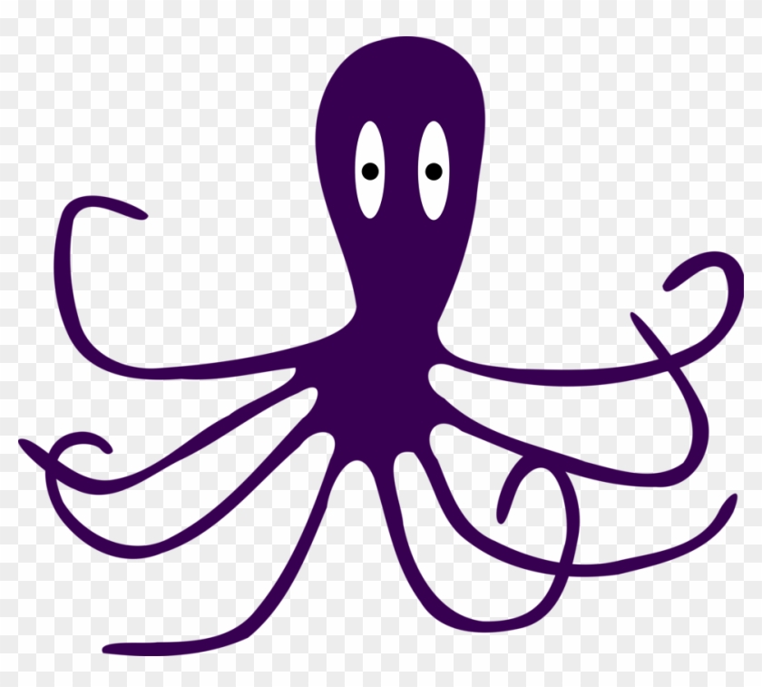 Cuttlefish Clipart Purple - Facts About Octopus For Preschoolers #899326