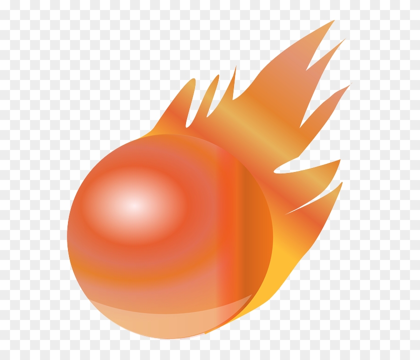 Fireball, Ball, Fire, Bomb, Flames Sponsored - Bombas De Fuego Png #899337