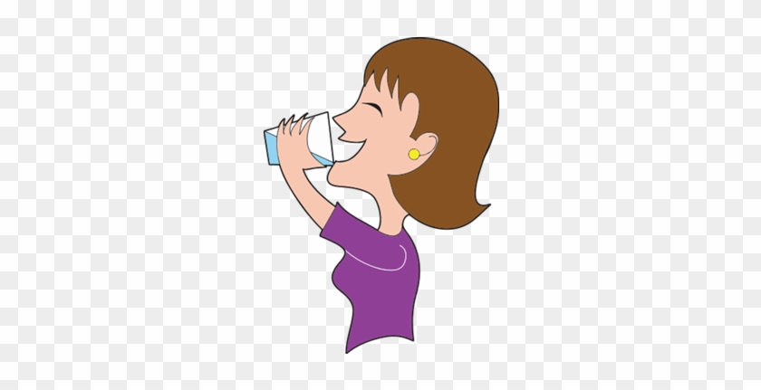 Image result for cartoon image of a person having water