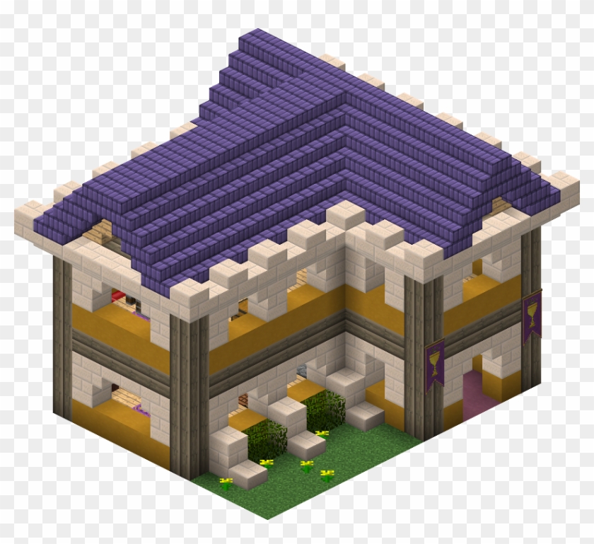 Dorwinion House - Minecraft Hardened Clay House #899388