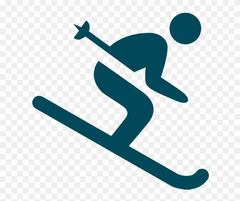 Wintergreen Ski Trip - Skiing Icon Black #899408