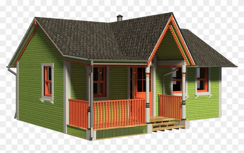 Victorian Small House Plans Diana - Small House Transparent #899431