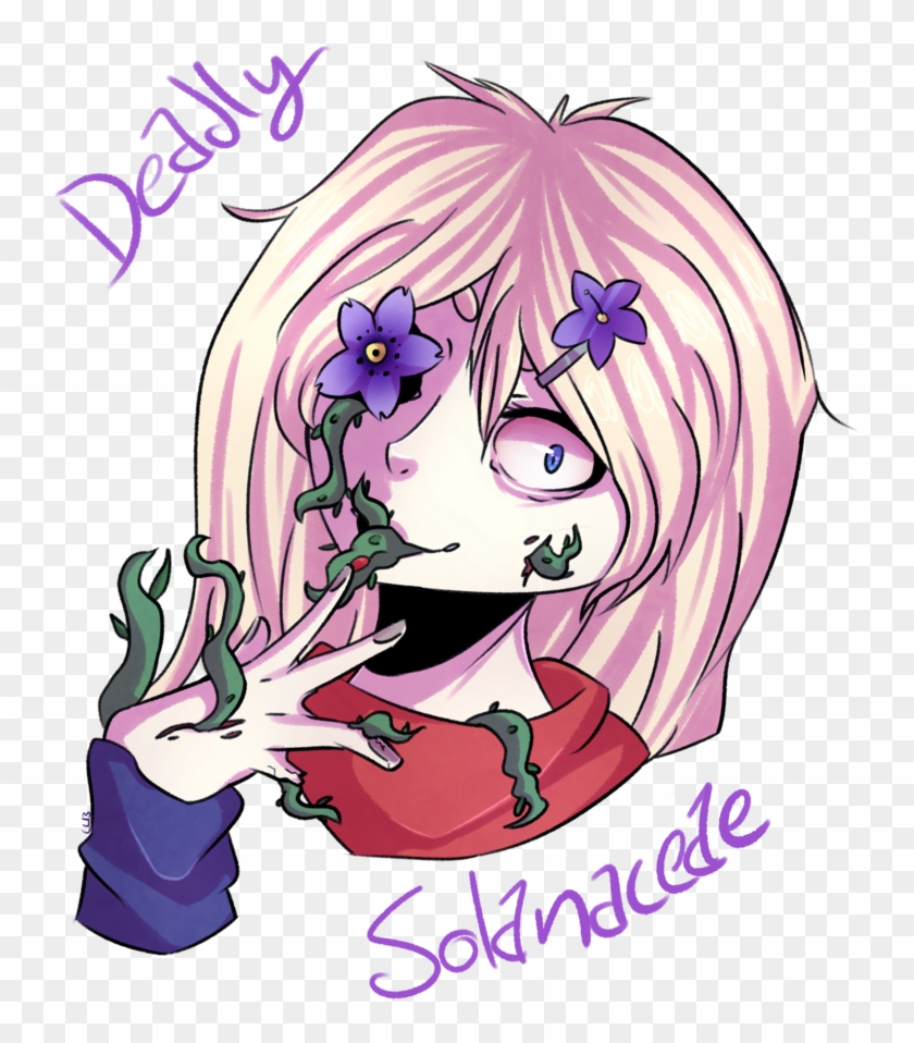 Deadly Solanaceae {goretober 1 Plant Growth} By Lunaticlily13 - Goretober Plant Growth #899457