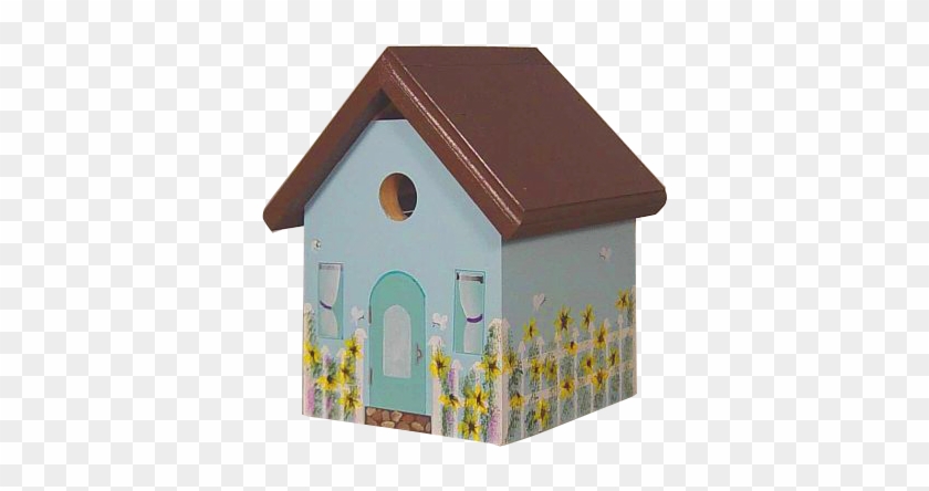 The Backyard Naturalist's Hand Painted Bird House 'dream - The Backyard Naturalist #899517