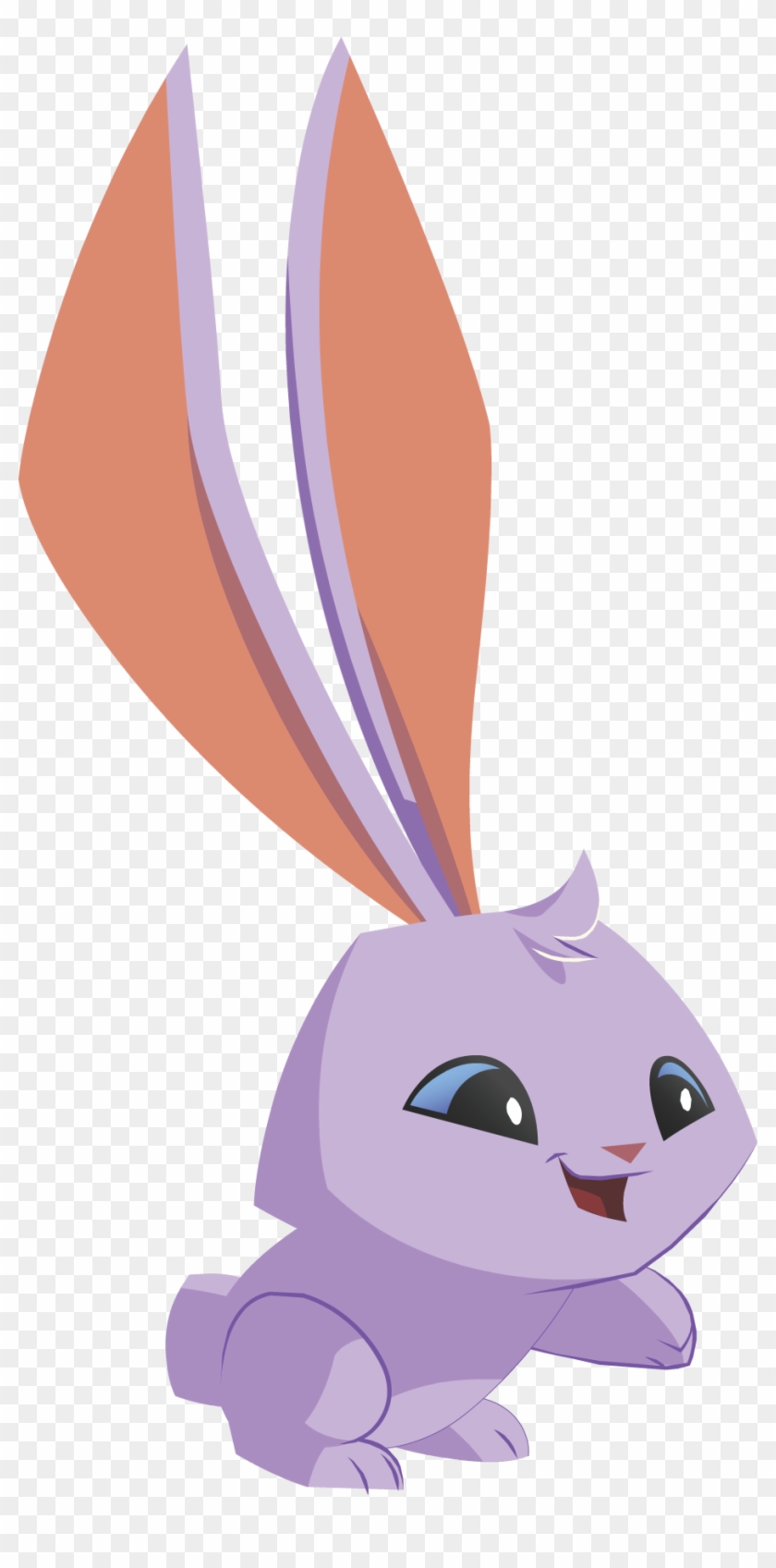 Bunny Clipart Land Animal - Animal Jam Bunny Png - Free Transparent PNG  Clipart Images Download
