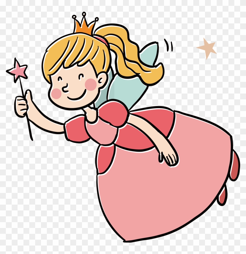 The Little Mermaid Cinderella Cartoon Graphic Design - Little Princess  Cartoon - Free Transparent PNG Clipart Images Download
