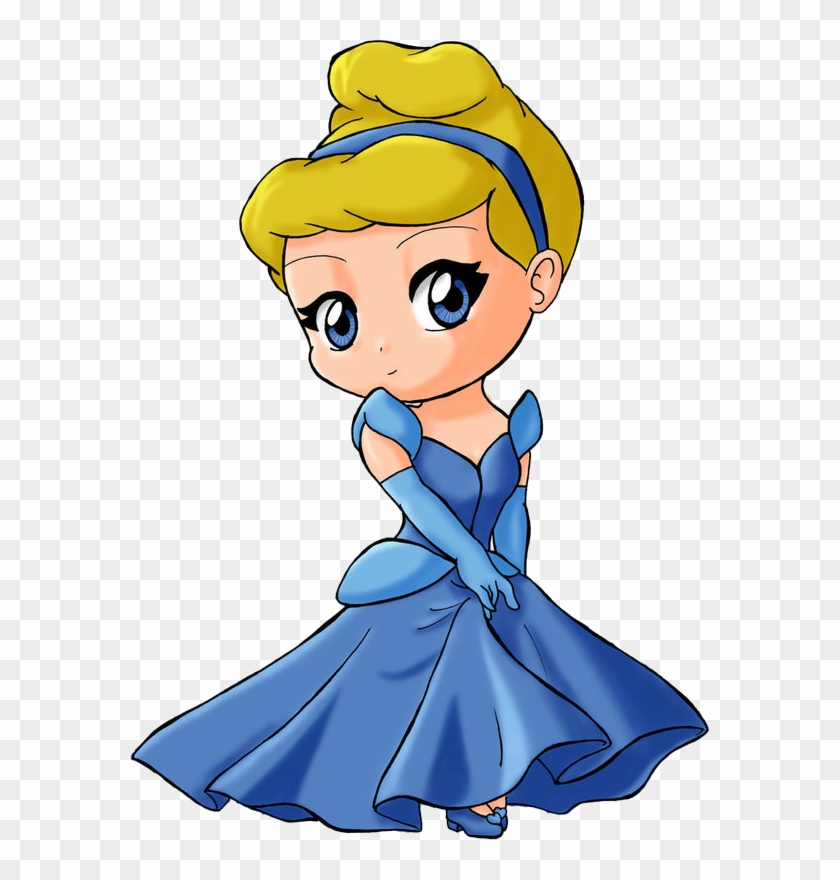 Chibi Cinderella - Cute Cinderella Drawing #899658