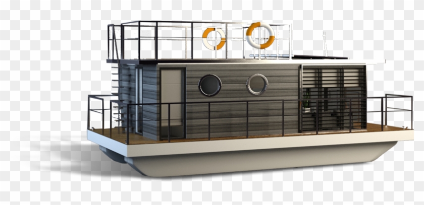 House Boat, Haus Boote, Floating House - Floating House Png #899818
