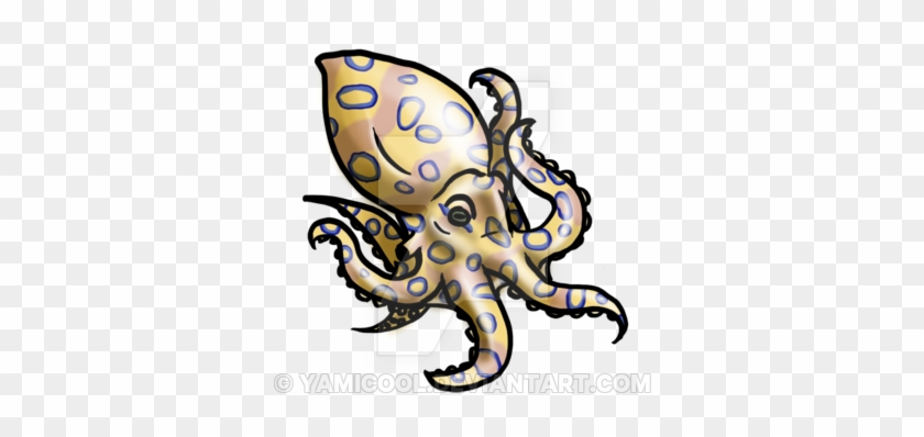 Blue Ring Octopus Adoptable By Yamicool - Blue Ring Octopus Adoptable By Yamicool #899829