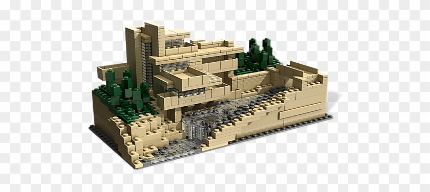 Build Just Any House, Or One That's Integrated Into - Falling Water Lego #899884