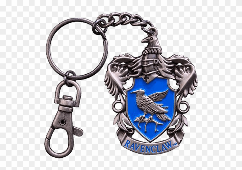 Fashioned After The Ravenclaw Crest, This Beautiful - Harry Potter Ravenclaw Keychain #899997