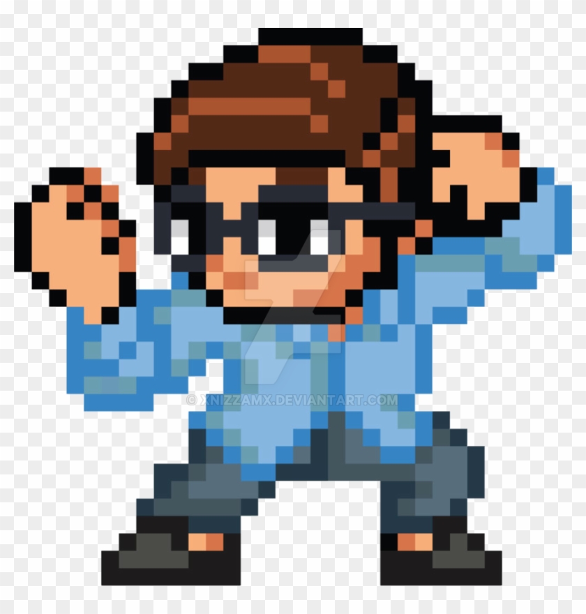 New 16-bit Me Fighting Stance By Xnizzamx - 16 Bit Fighting Character #900152