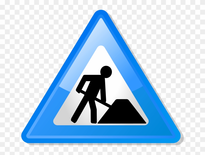 Under Construction Icon-blue - Blue Construction Icon #900169