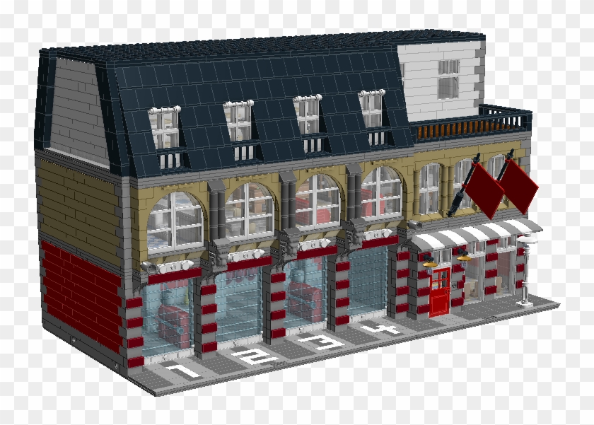Wenyha9 - Moc Lego Fire Station #900186