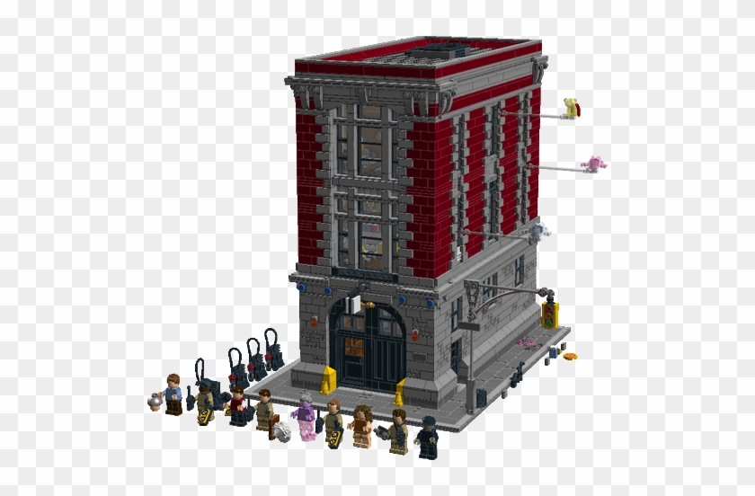 Firehouse - Headquarters - Klein - Lego Ghostbusters Ldd #900192