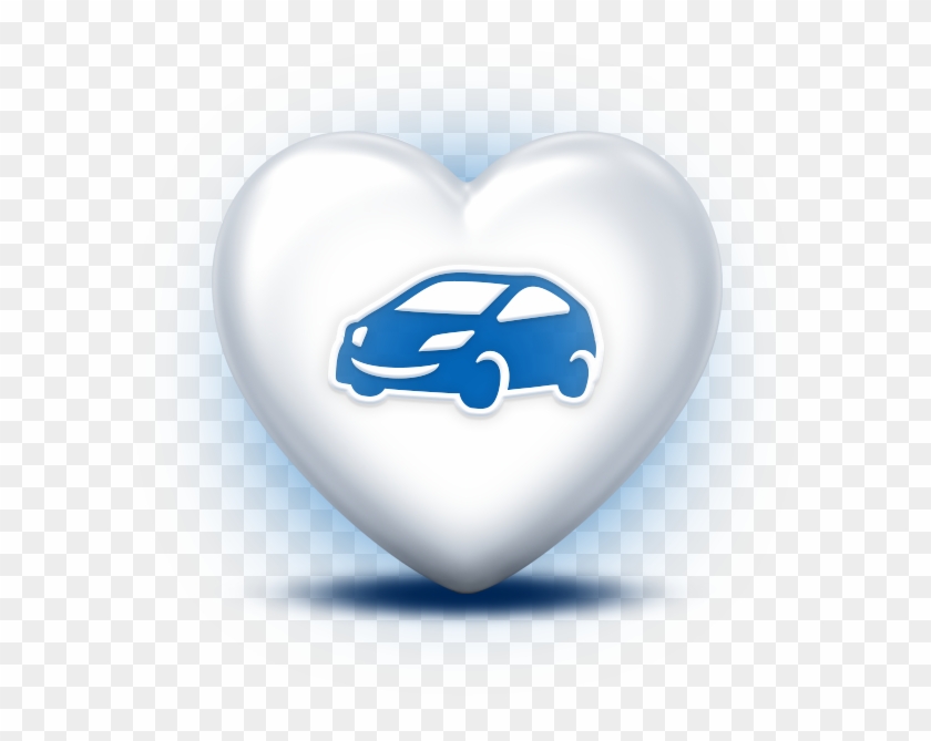 3d White Preferred Dealer Heart Featuredcontent - Car Dealership #900206