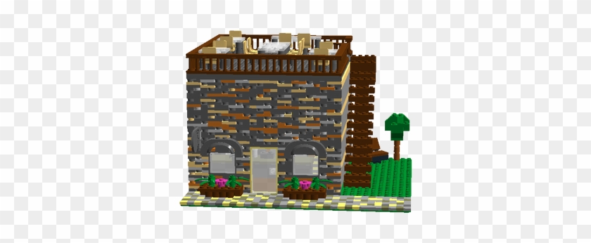 Lego Ideas - Rooftop Cafe - House #900221