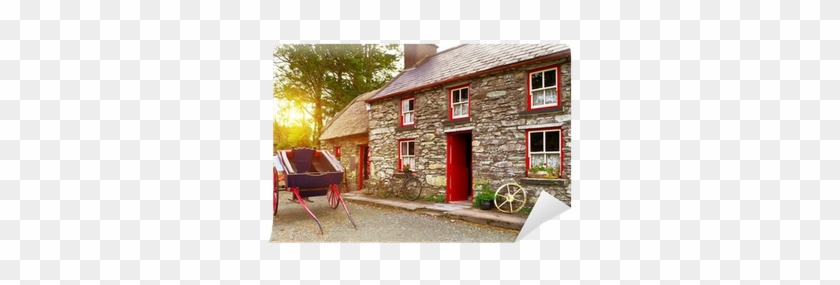 Traditional Irish Cottage House Architecture Wall Mural - Traditional Irish House #900240