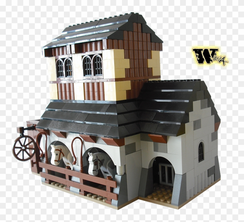 [moc] Establo Medieval - Lego Moc Stable #900298