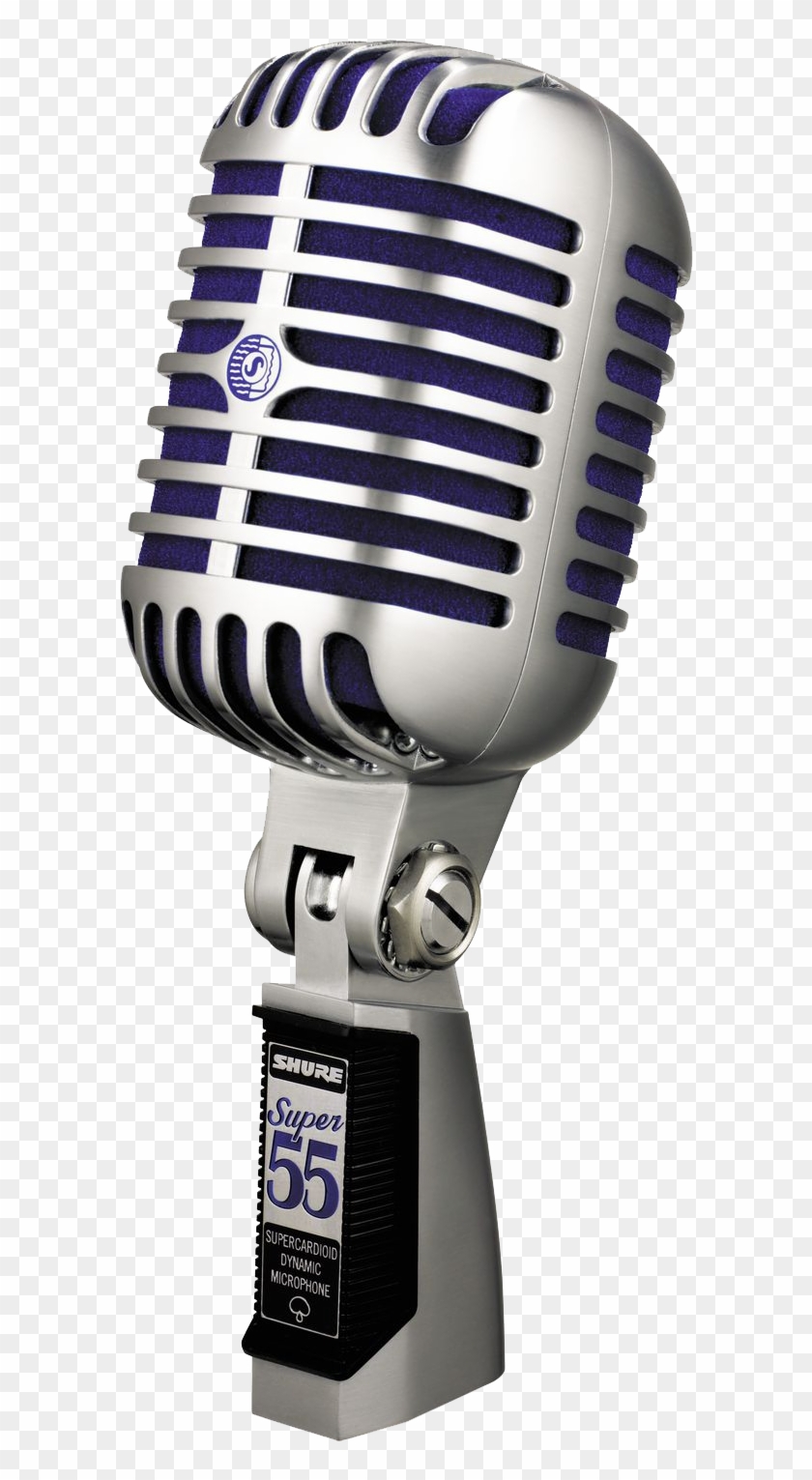 Mic Png Free Download Shure Super 55 Deluxe Classic Style Vocal Microphone Free Transparent Png Clipart Images Download