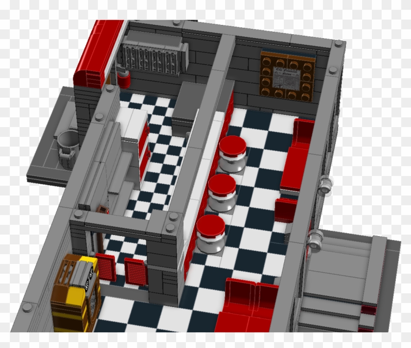 Lego American Diner - Chess #900397