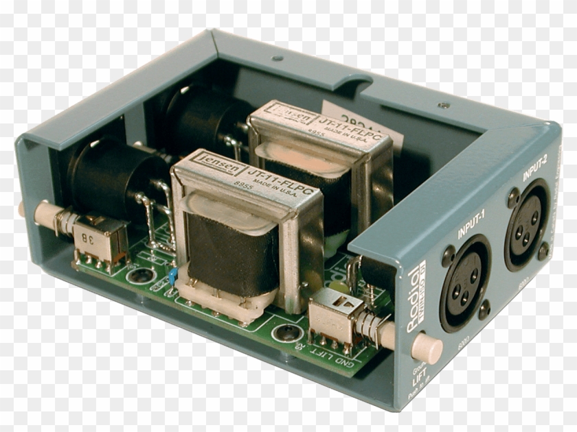 Radial Sonorisation Twin-iso - Radial Engineering Twin Iso Passive Line-level Isolator #900505