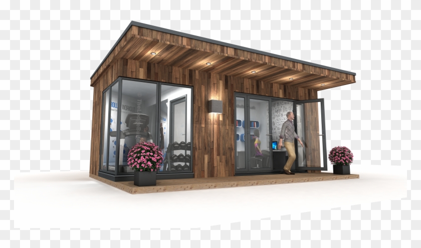 3d Interior Lodge Garden Rooms-005 - Garden Office #900517