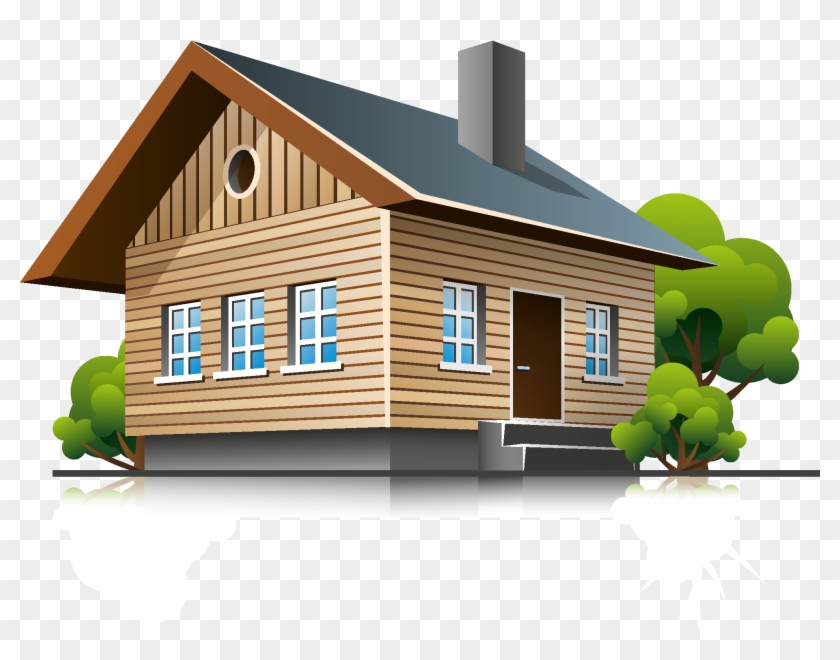 3d House Png Images - 3d Building In Vector #900600