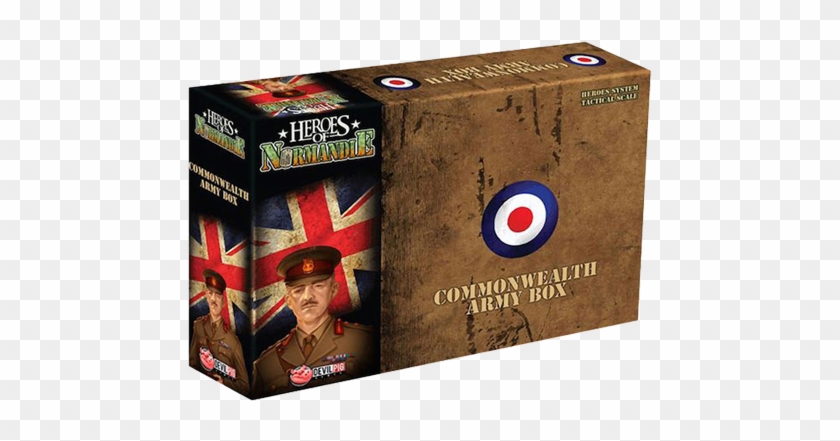 Heroes Of Normandie Uk Army Box - Heroes Of Normandie: Commonwealth Army Box #900663