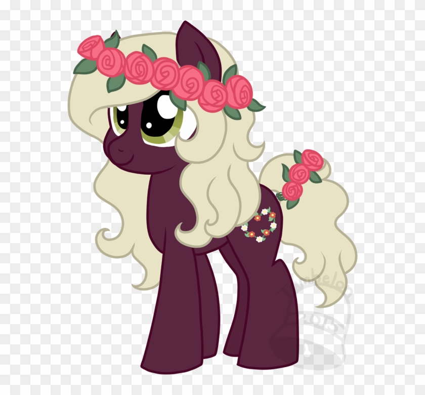 [oc] Flower Crown By Tambelon - Mlp Oc With Flower Crown #900745