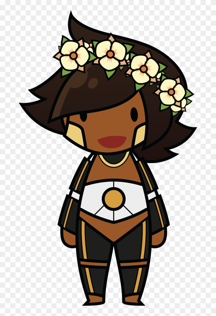 Chibi Flower Crown By Roamingpandas - Cartoon #900771