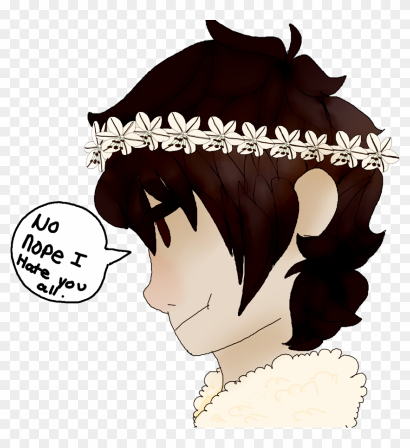 Nico Di Angelo Flower Crown By Owl-mom - Nico Di Angelo Flower Crown #900785