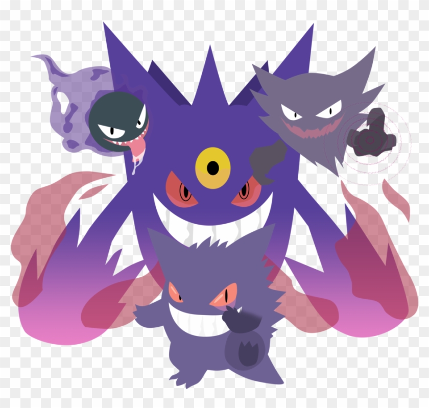 Pokemon - Gengar And Mega Gengar #900788