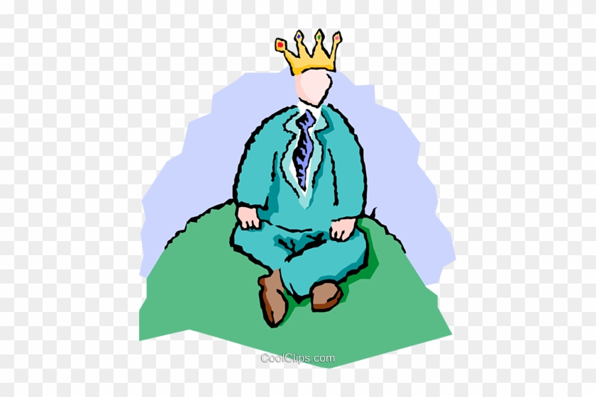 King Of The Hill Royalty Free Vector Clip Art Illustration - Clip Art #900935