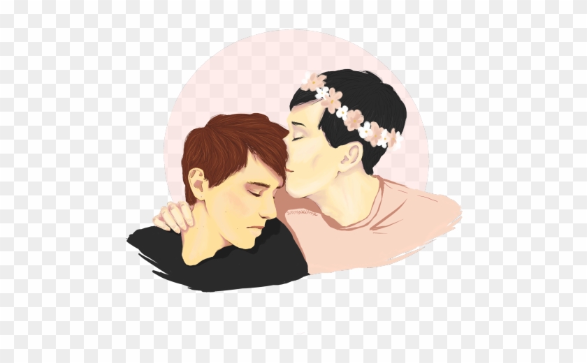 Crown Transparent Transparent Crown Tumblr - Dan And Phil Fan Art Sad #901008