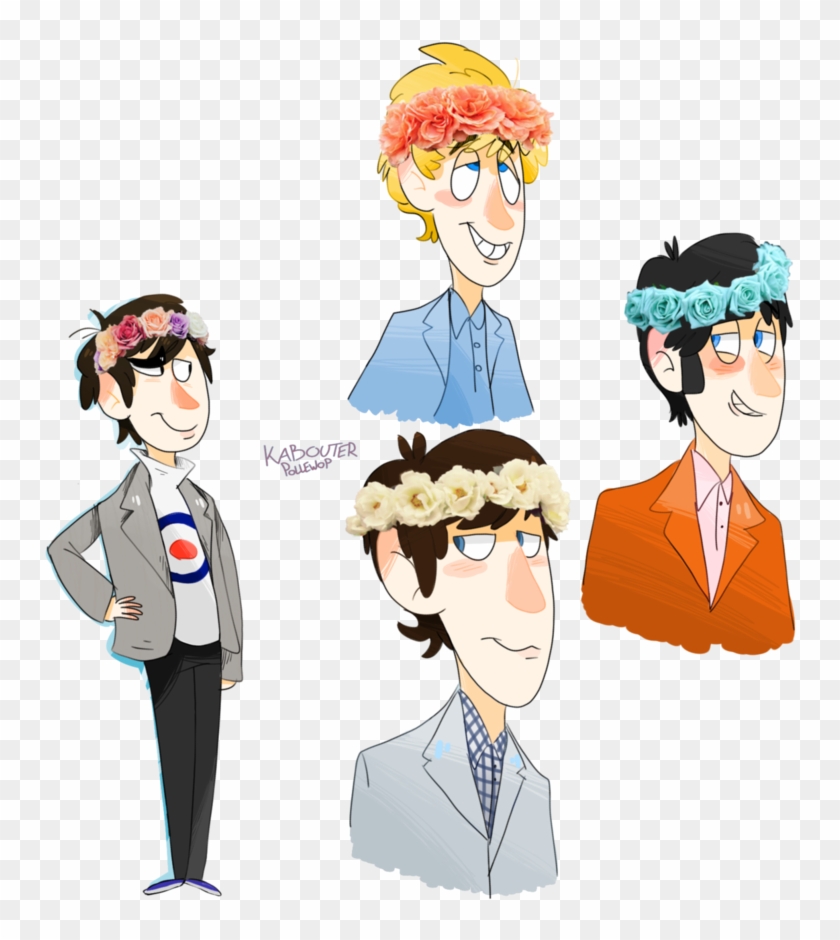 The Who And Flower Crowns By Kabouterpollewop - Cartoon #901064