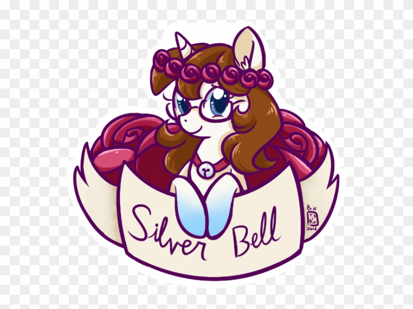 Flower Crown Badge Sample - Cartoon #901117