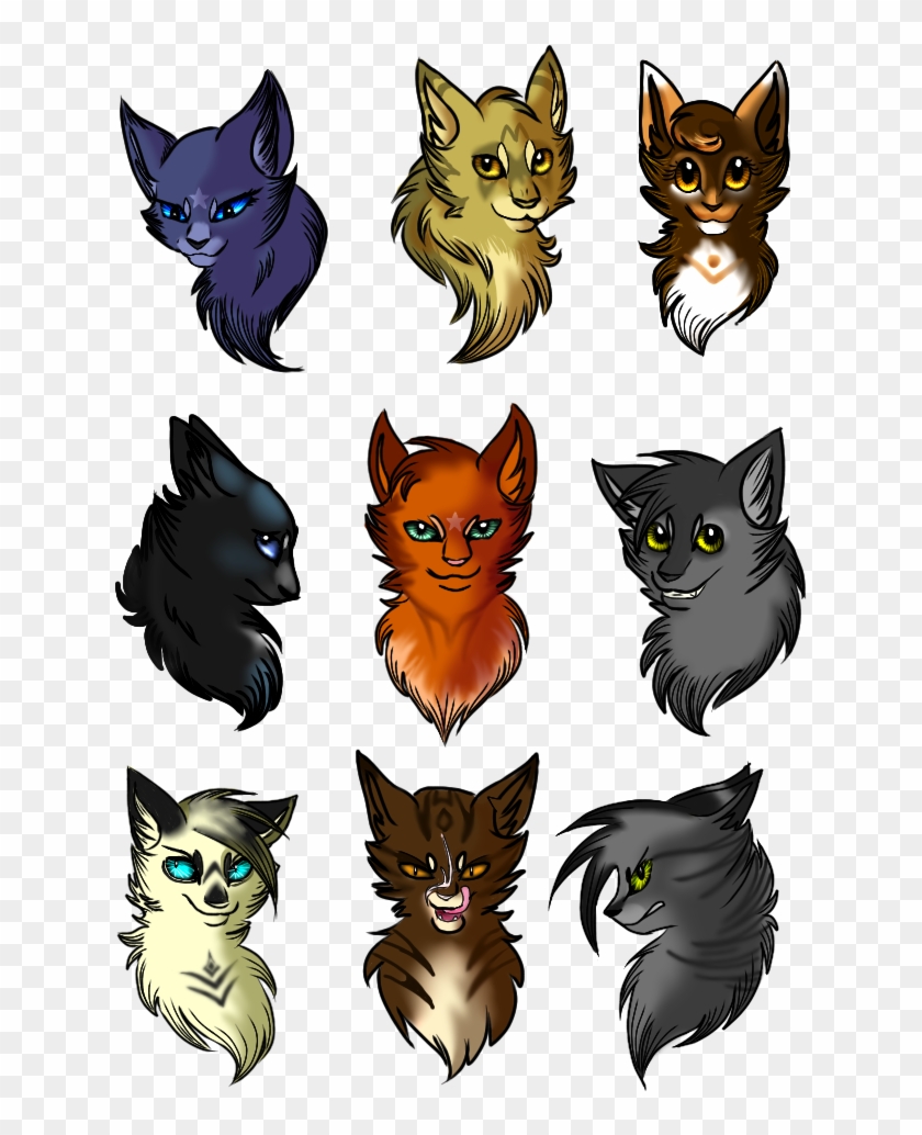 Warrior Cats Sketch Dump By Kitty-skeleton - Drawing #901385