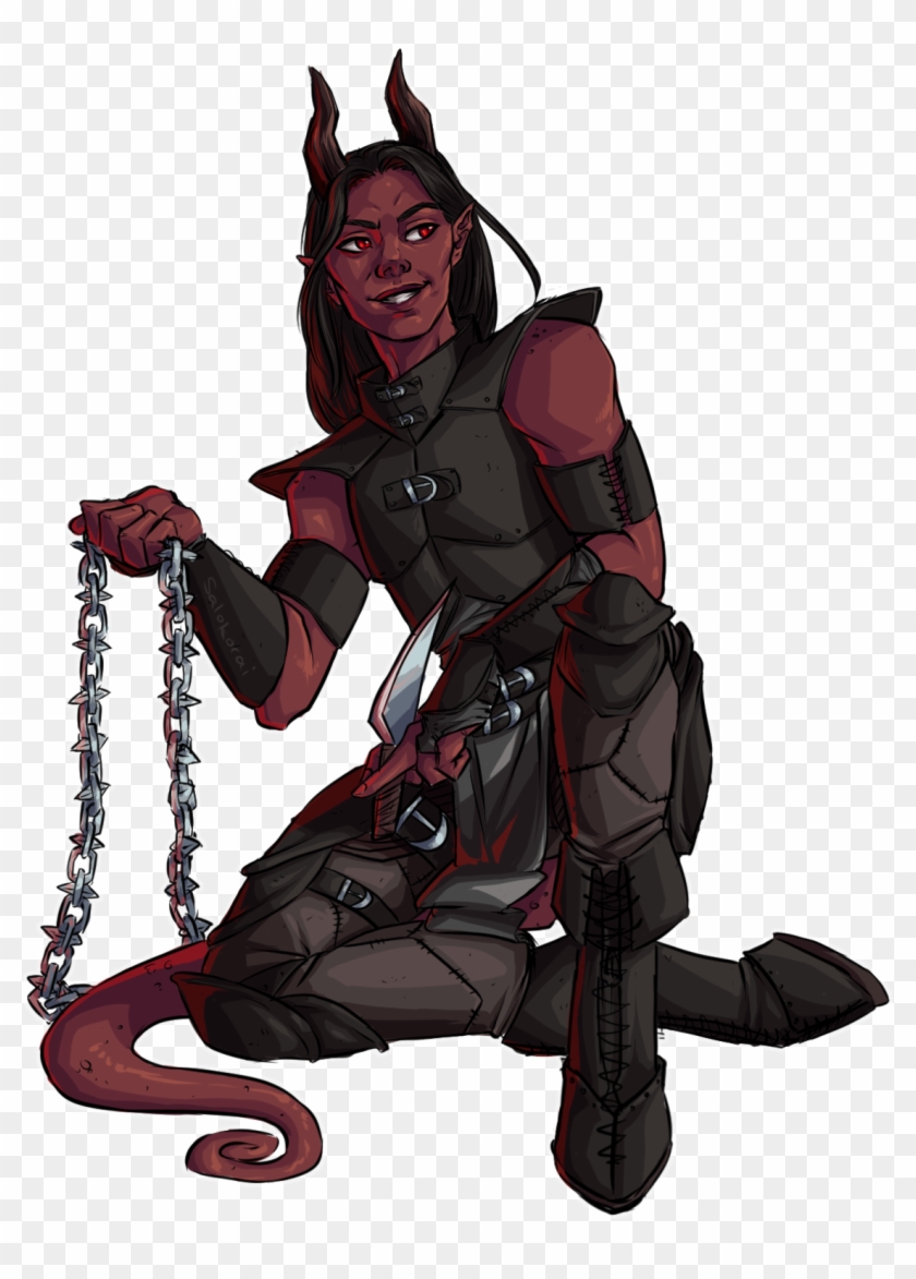Finally Another Tiefling Commission I Somehow Really - Illustration #901455
