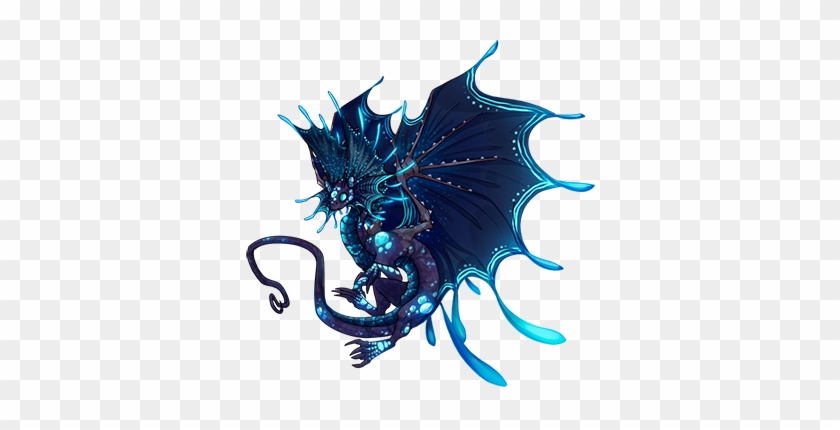 5k T For Cloth Accessories My Dragon Would Be A Good - Gorgeous Blue Dragons Flightrising #901466