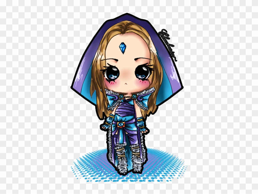 Derpy Design Special -crystal Maiden By Strawberrycakebunny - Dota 2 Crystal Maiden Chibi #901491