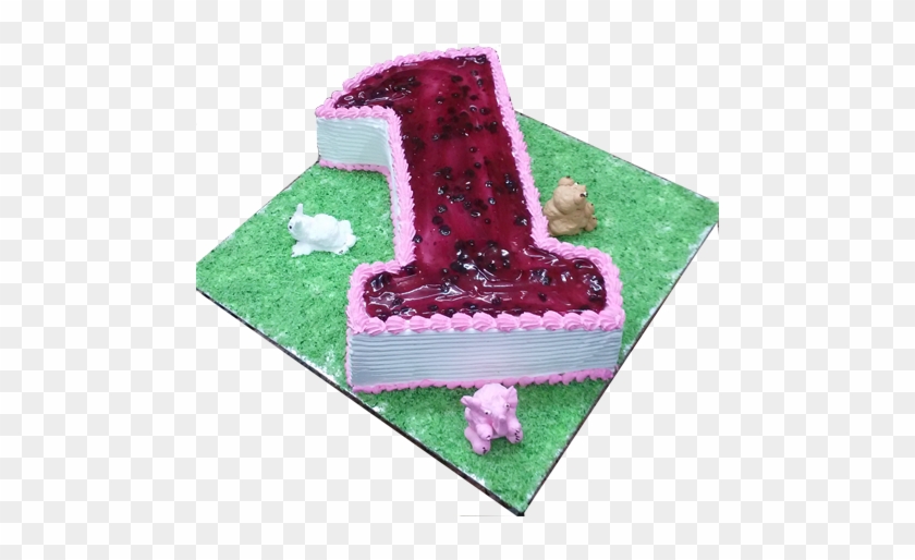 Blueberry Number Cake - Number #901612