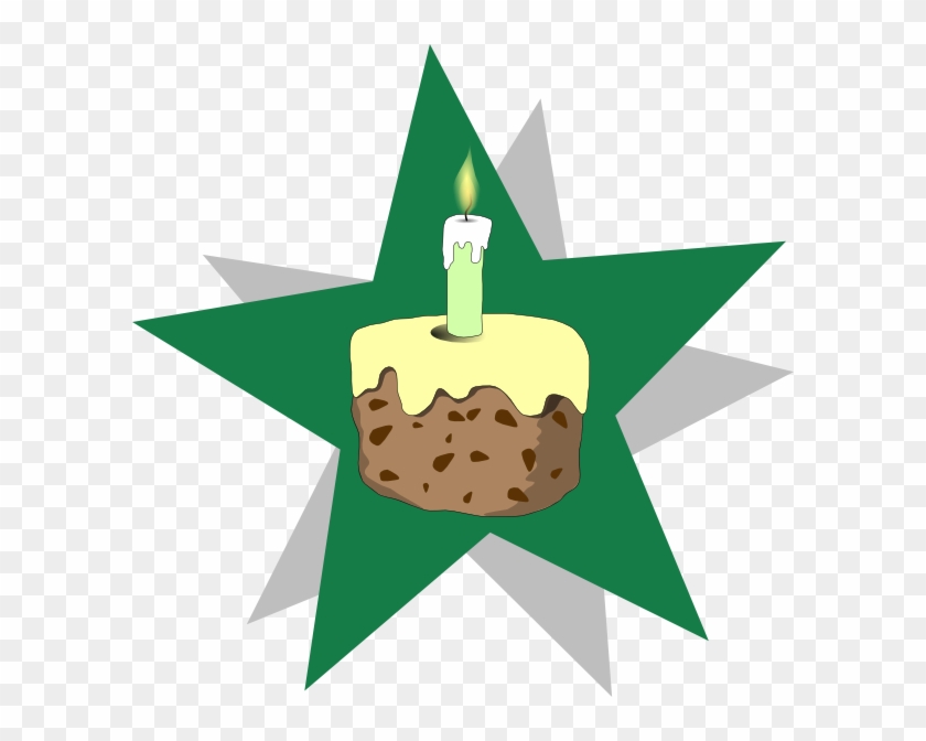 Birthday Cake Clipart Green #901638