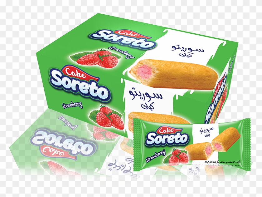 Soreto Cake Strawberry - Convenience Food #901658