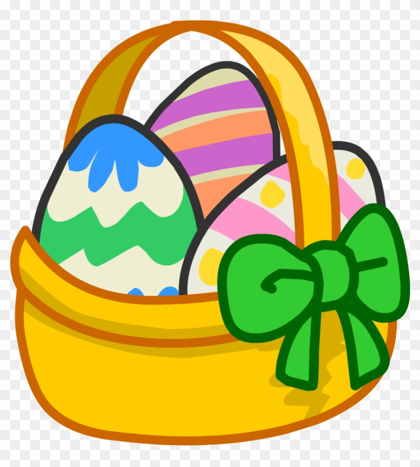 Easter Egg Images Pics - Easter Egg Basket Cartoon #901788