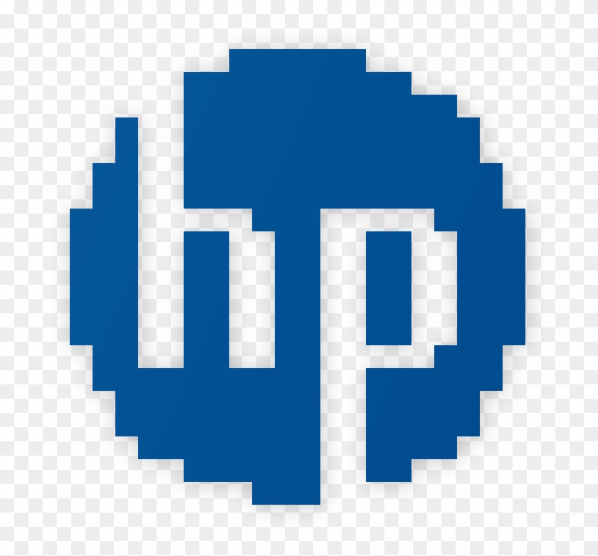 Hp Logo In Chicago Font - Gif Explosion 8 Bit #901801