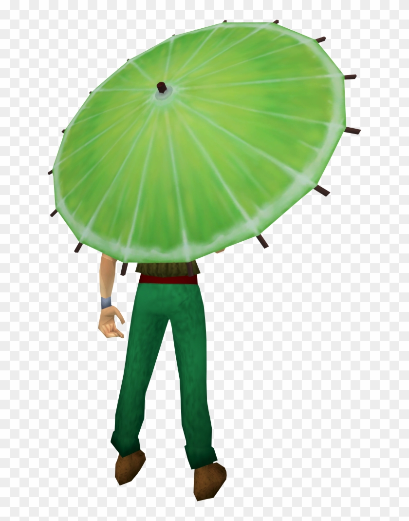 Requirements, Lime Parasol Equipped - Umbrella #901860