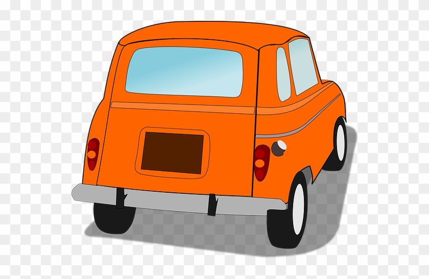 Free Photo Car French Car Transportation Renault 4 - Car Back Clipart #901938